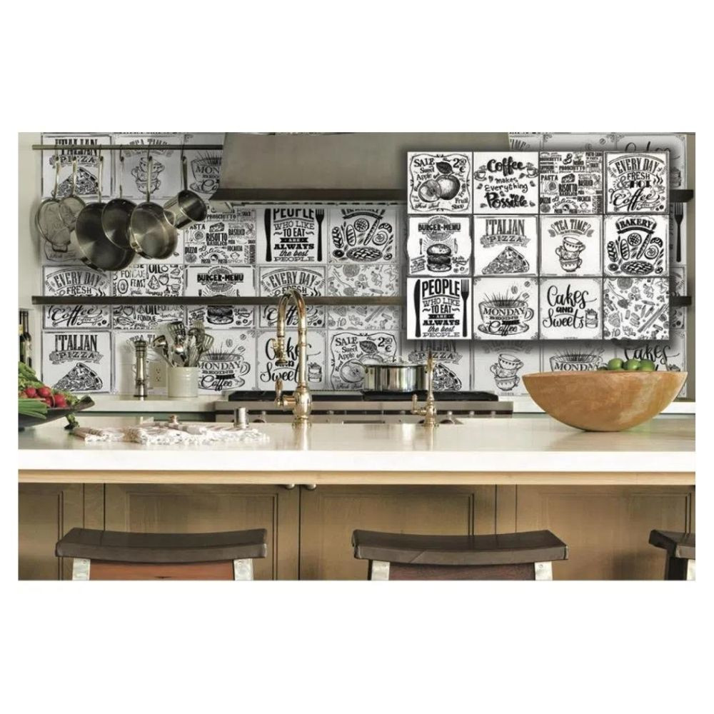 Ceramica 20X20 Chef Br Kit C/12 Peças Gabriella