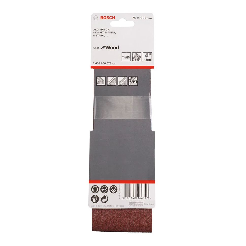 Lixadeira Bosch Cinta Gbs 75Ae 220V