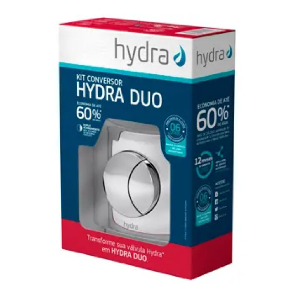 Acabamento Para Válvula De Descarga 1.1/4 E 1.1/12 Hydra Duo Deca
