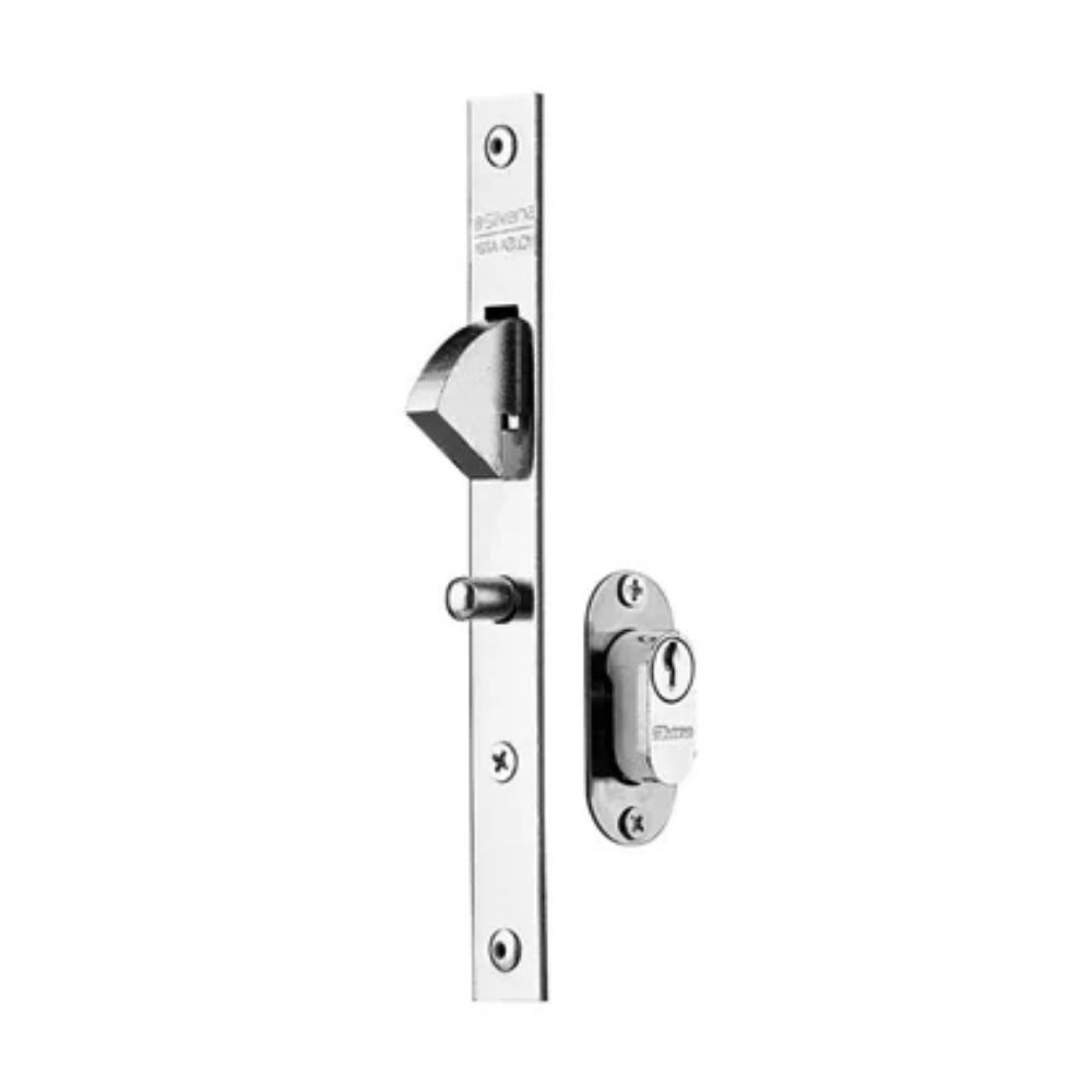 Fechadura Externa Roseta Oval 7000 Niquelado Silvana