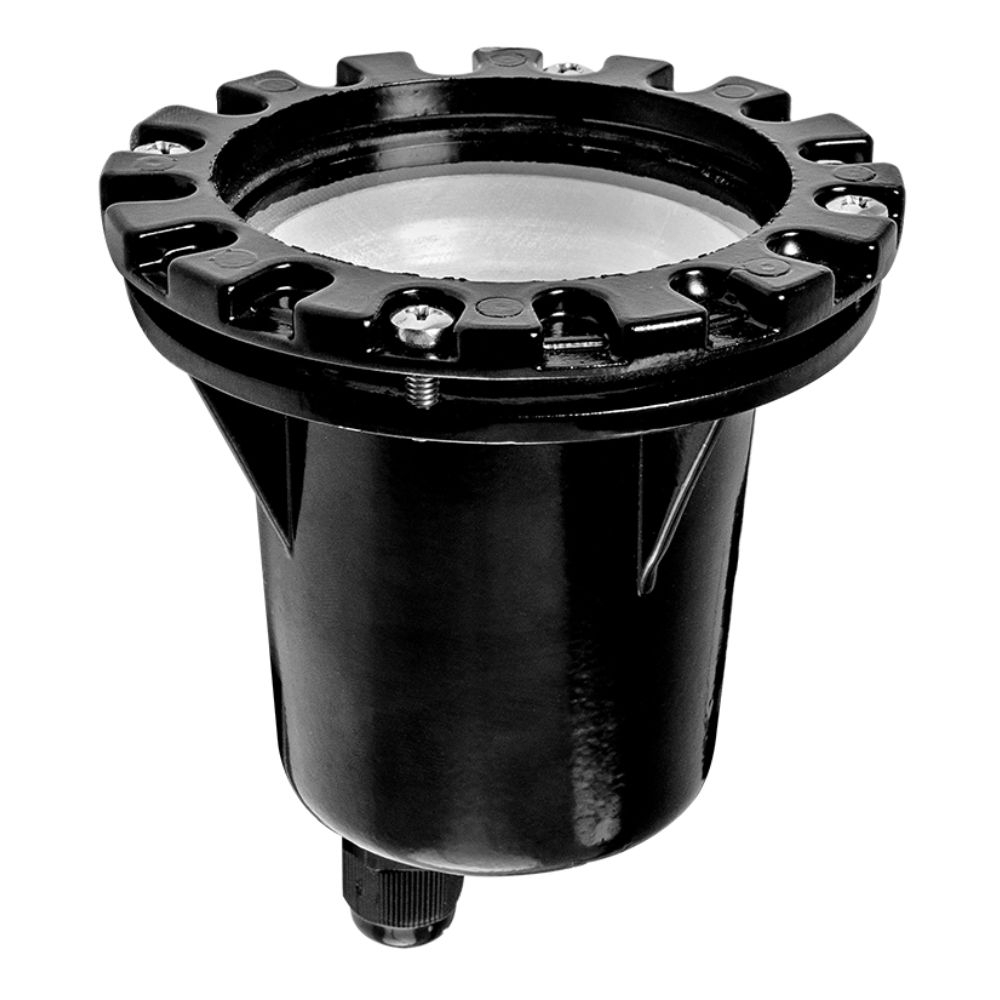 LUMINÁRIA DE ALUMÍNIO EMBUTIR SOLO LED SEM GRADE PRETO OLIVO