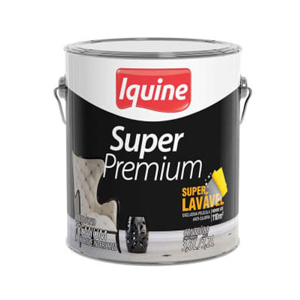 TINTA ACRÍLICA SUPER PREMIUM FOSCO BASE 3.2L IQUINE