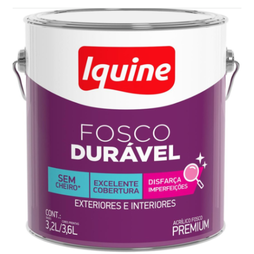 Tinta Iquine Fosco Durável Base P 3.2L