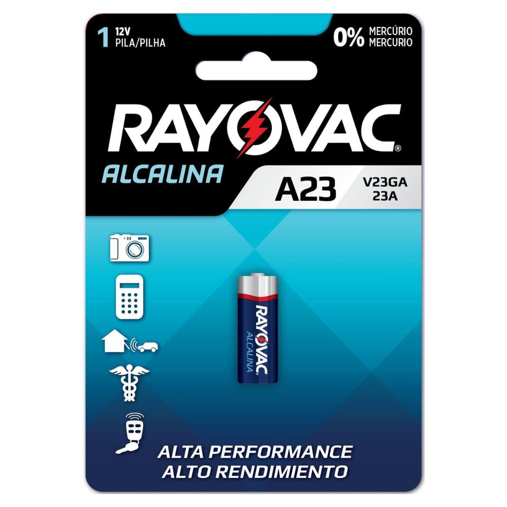 Pilha Alcalina V23Ga 12V Rayovac