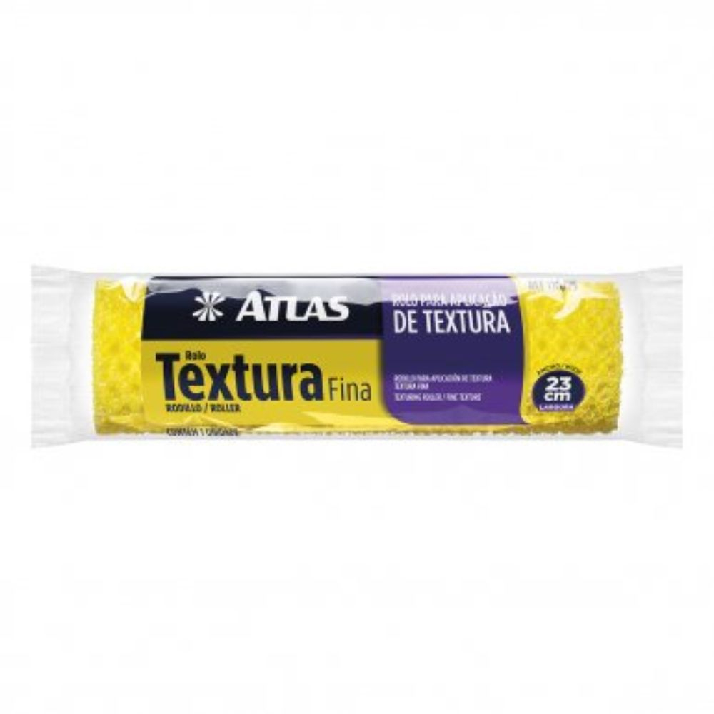 Rolo Textura Fina 23Cm Sem Garfo 110/75 Atlas