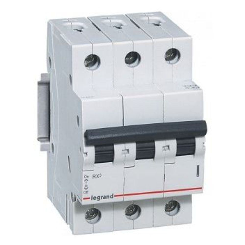Disjuntor Trifásico Tripolar Rx3 3000 50A Curva C Pial