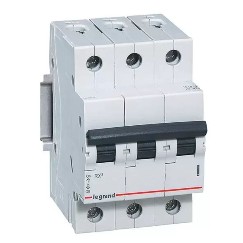 Disjuntor Tripolar Din 63A Rx3 Curva C Mini 3000 Pial