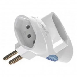 Pino Multiplicador 2P+T 10A Branco Daneva