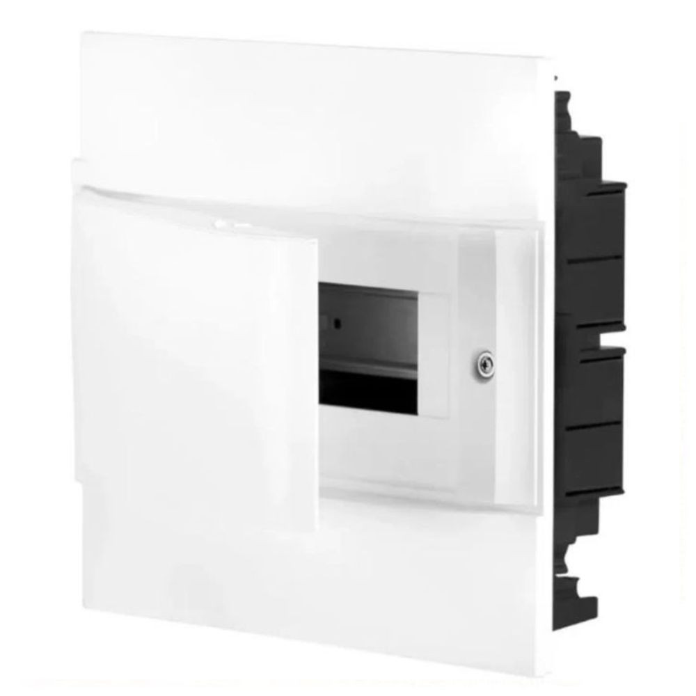 Quadro De Distribuição Practibox 4Din Sobrepor Branca Pial