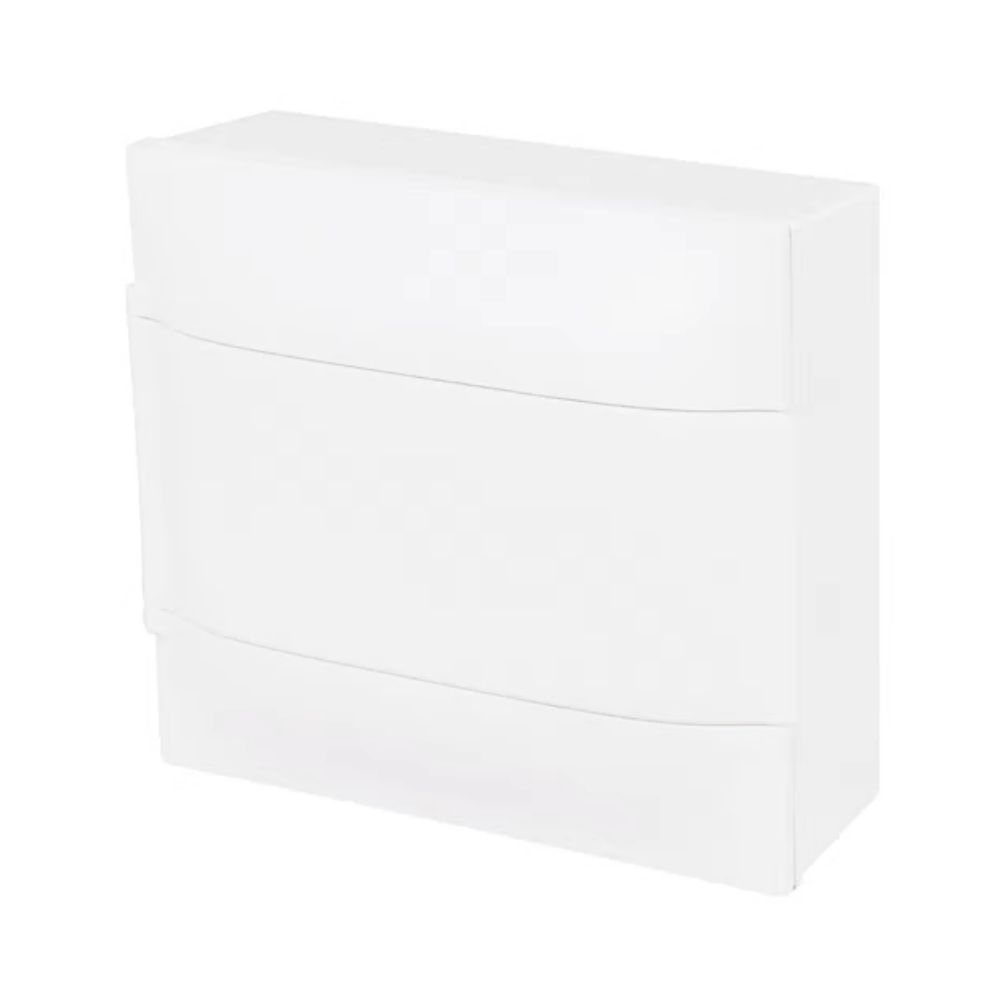 Quadro De Distribuição De Sobrepor 8 Din Practibox Branca Pial