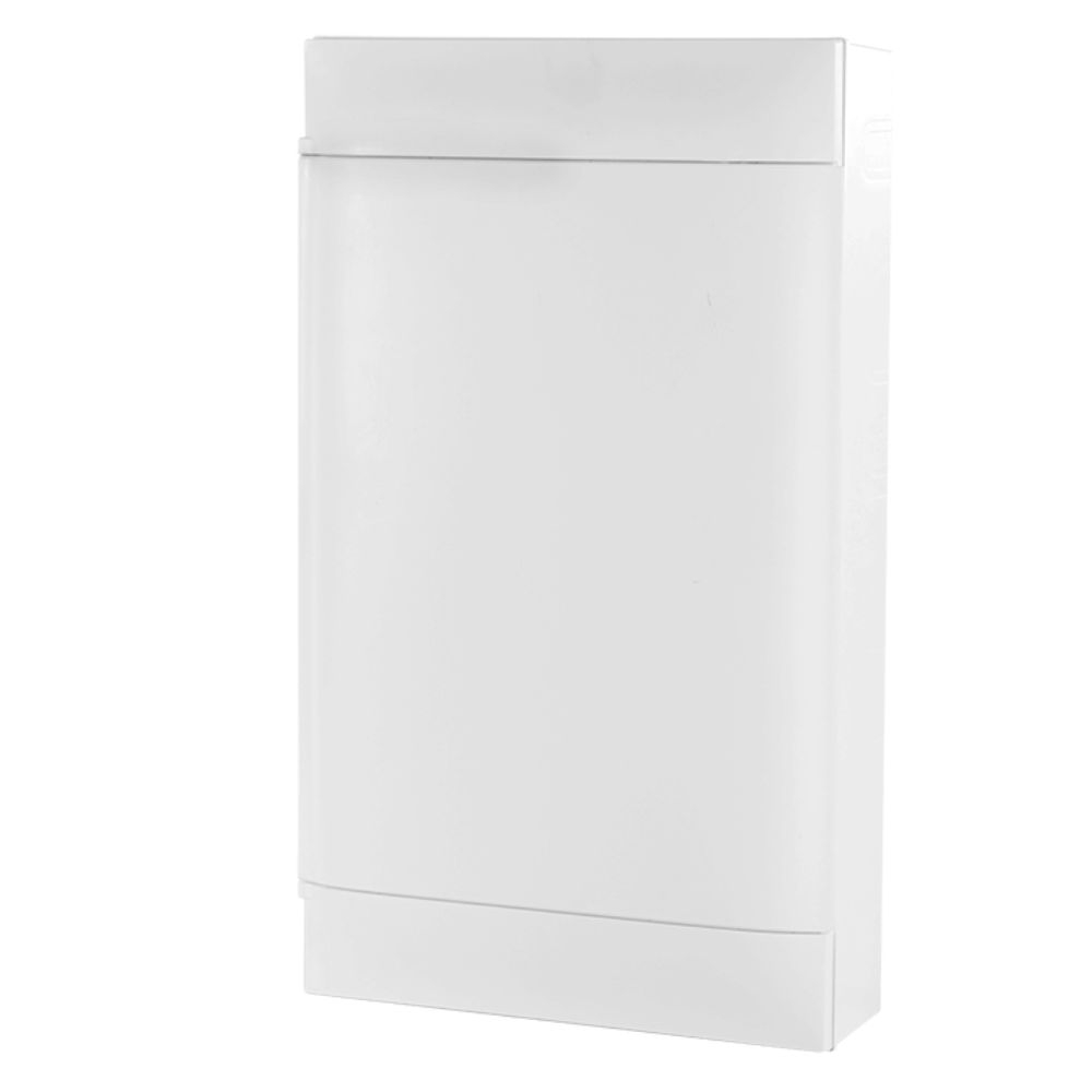 Quadro Disjuntor Sobrepor 36Din Sem Barramento Branco Pial