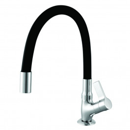 Torneira Cozinha Balcão Bica Movel 1173 C36 Cromado E Preto Meber