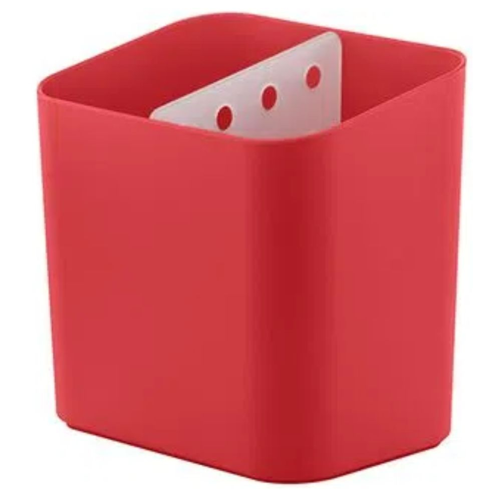 Escorredor De Talheres Trium Vermelho Ou