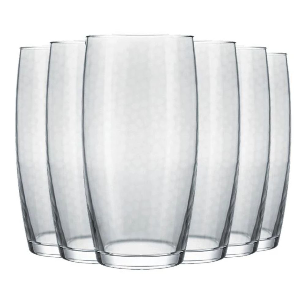 Jogo De Copos Favo Long Drink 6Un 430Ml Nadir