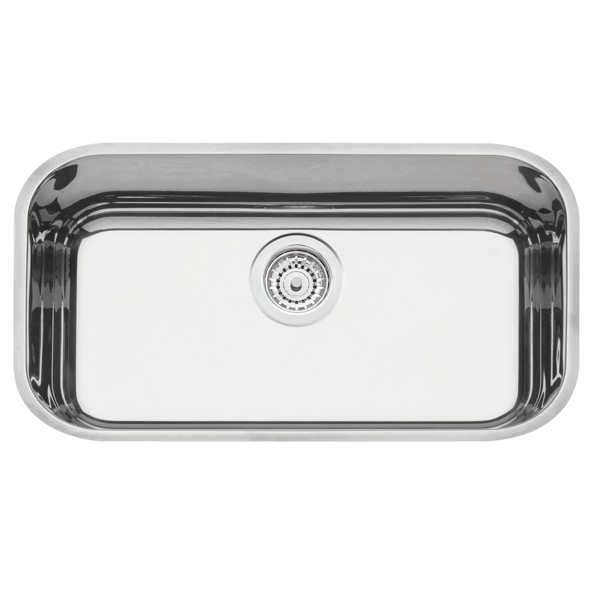 Cuba Tramontina Inox Retangular 56X34 Alto Brilho