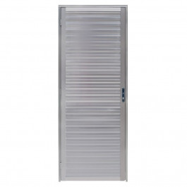 Porta Veneziana 80Cm Natural Direita Quality
