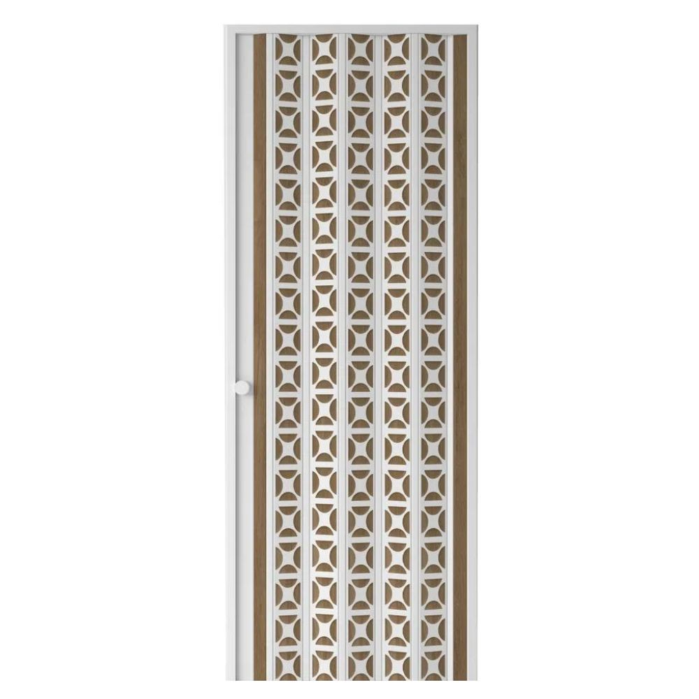 Porta Design Sanfonada 210X70 Cobogó Wood Araforros