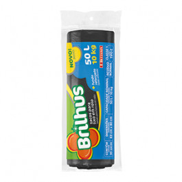 Saco Brilhus Para Lixo Rolo 50L Bettanin 