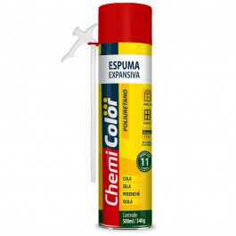 Espuma Expansiva Pu 500Ml/340G Chemicollor 