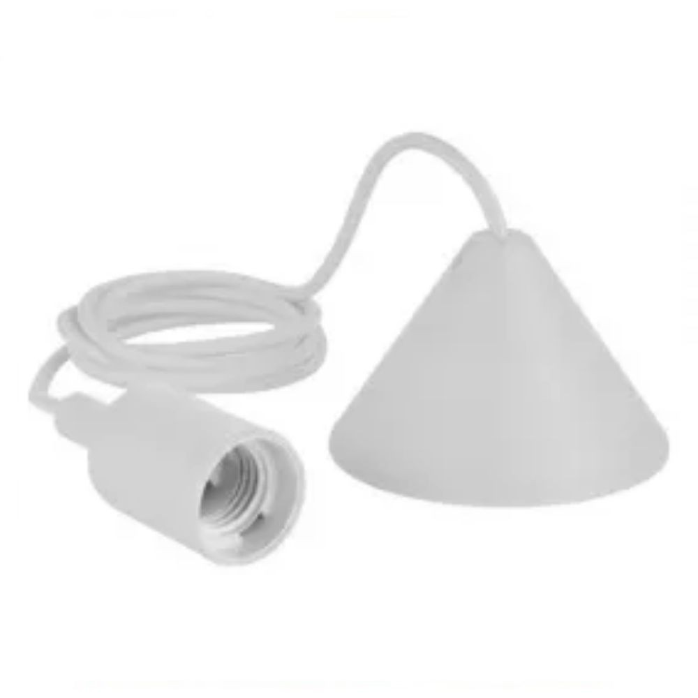 Pendente Silicone E27 Ne-701 Branco Neotron