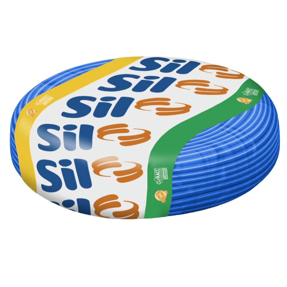 Cabo Flexível 1.5Mm 750V 10Metros Azul Sil