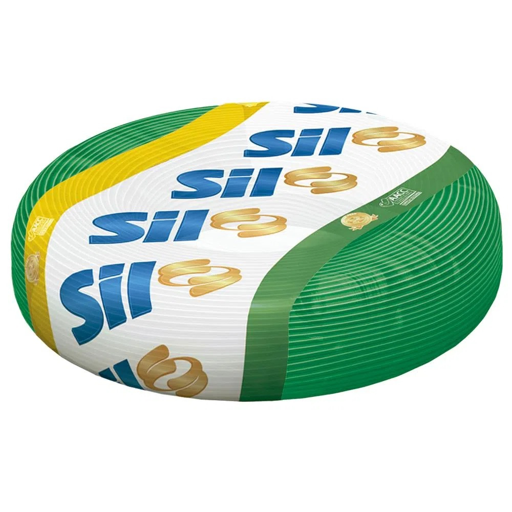 CABO FLEXÍVEL 2.5MM 750V VERDE 100M SIL