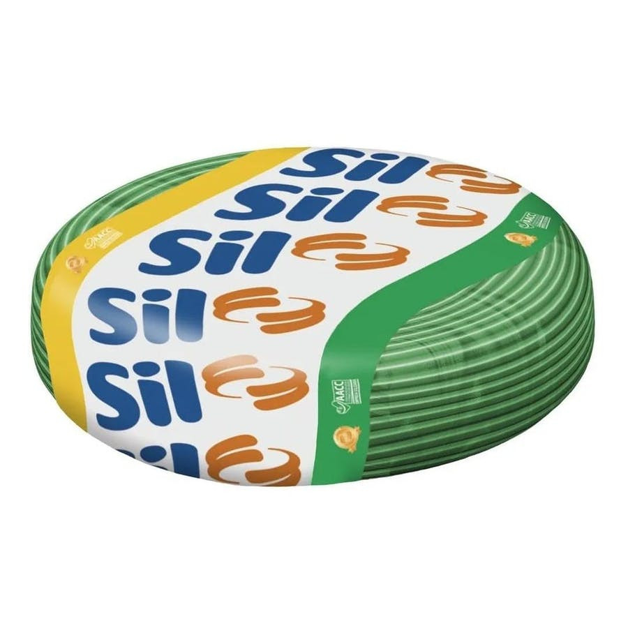 Cabo Flexivel 2.5Mm 750V Verde 10Metros Sil