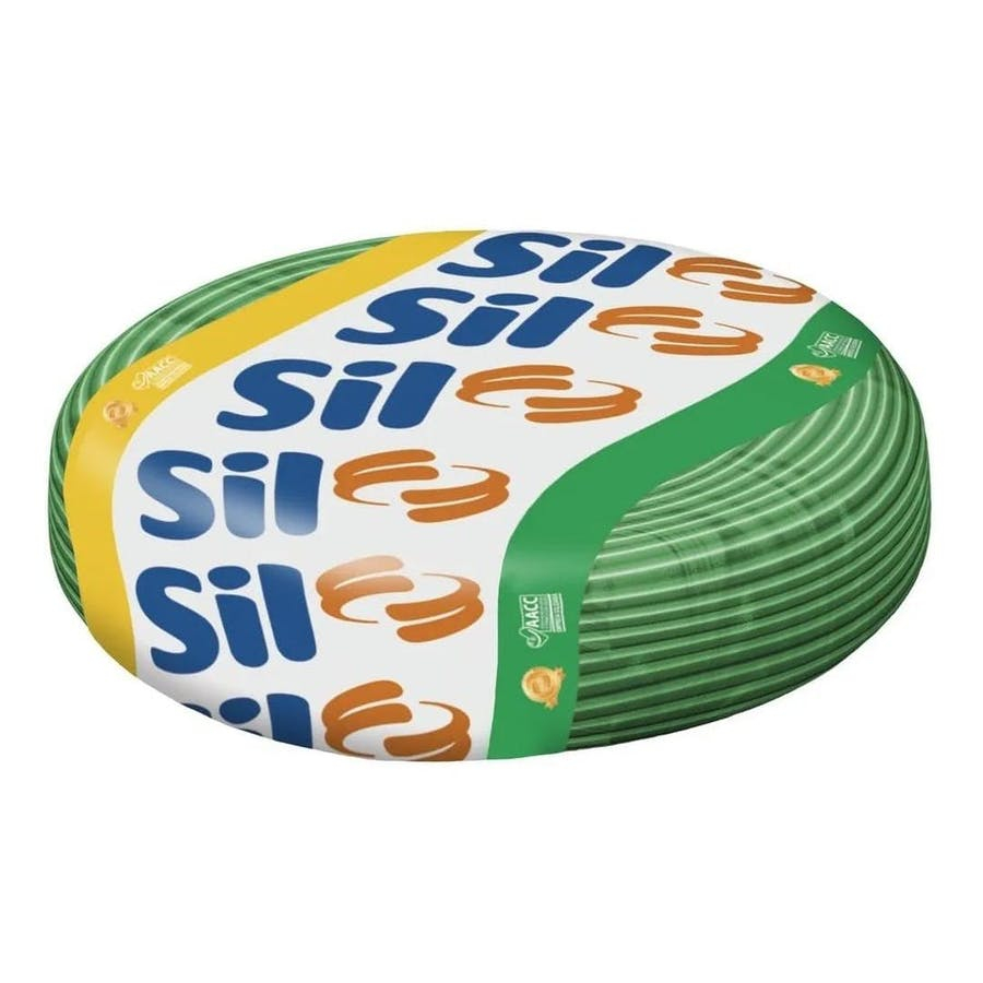 Cabo Flexível 1.5Mm 750V Verde 100M Sil