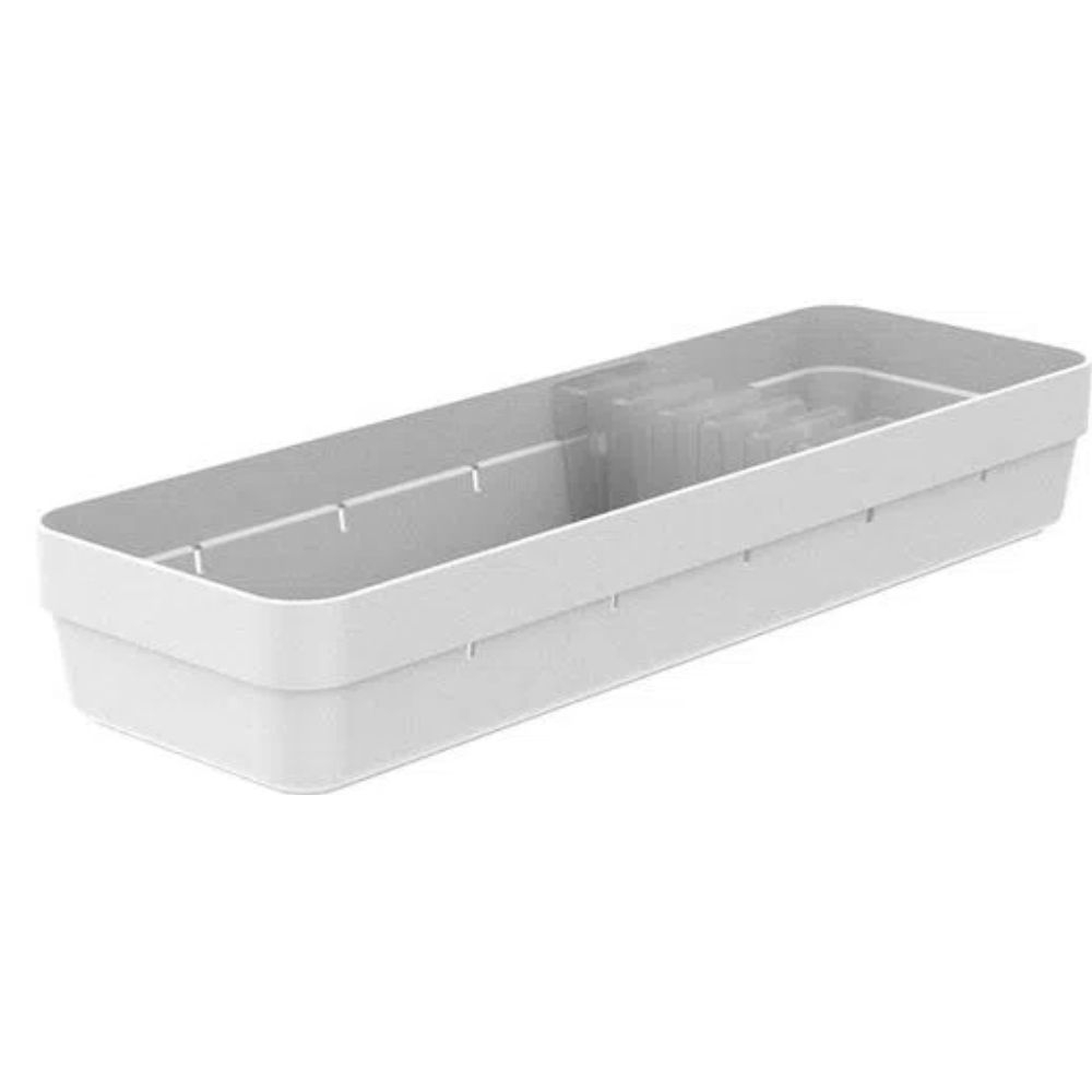 Organizador De Facas Logic 11,5X35X5,5Cm Branco Ou