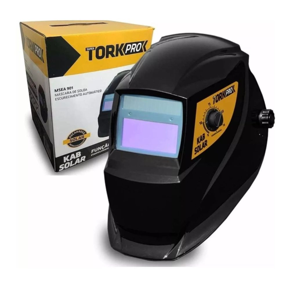 Máscara De Solda Com Escurecimento Automático Msea-901 Tork
