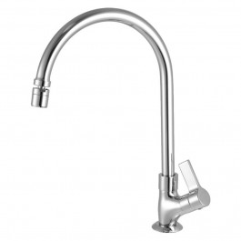 Torneira De Cozinha Cromada Bica Longa Atria 1173 C36 Meber