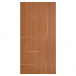 Porta Madelar Uv F-2 Borda Pintada Colmeia 70Cm Mogno