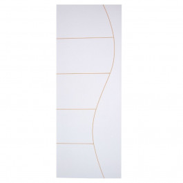 Porta Madelar Uv F-3 Borda Pintada Colmeia 60Cm Branca