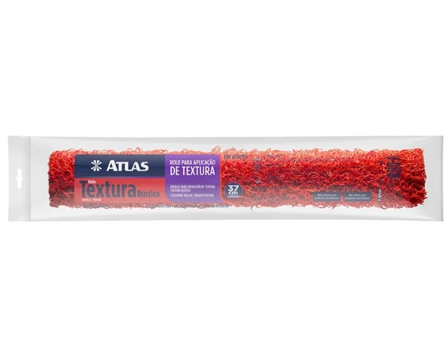Rolo Atlas Textura Rústica Sem Garfo 37Cm At91155