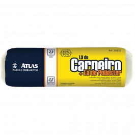 Rolo Lã Mista Sem Garfo 23Cm 228/22 Atlas 