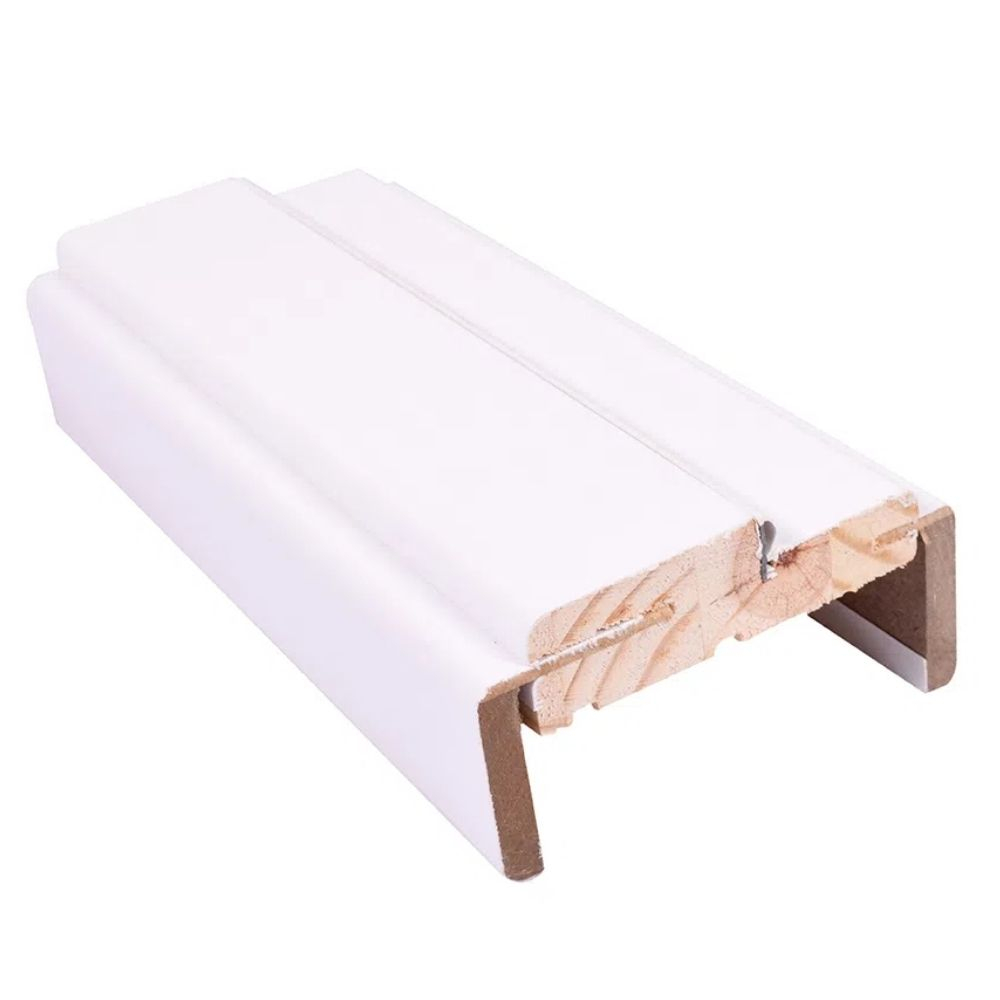 Kit Batente Com Alizar Branco Madelar