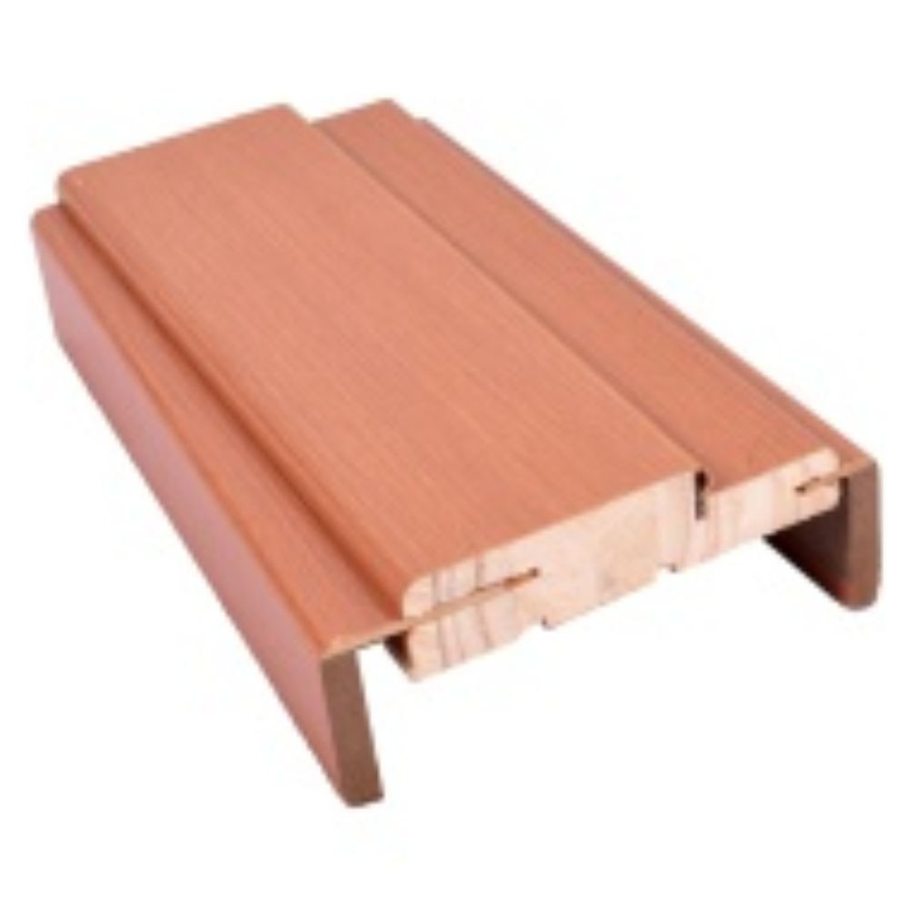 Grade E Guarnição Para Portas Madeira E Mdf 215 X 12 X 12Cm Mogno Madelar