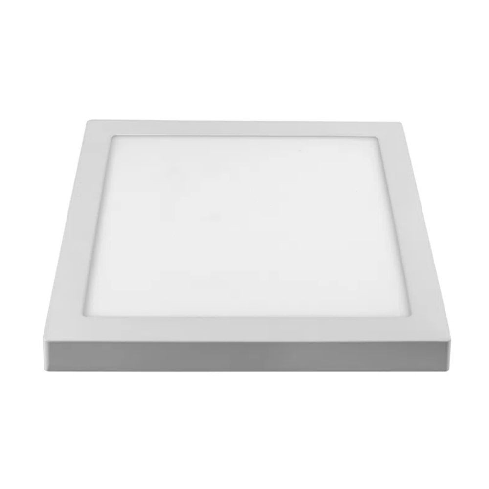 Plafon Sobrepor 24W Quadrado Home Led 6400K Llum Bronzearte