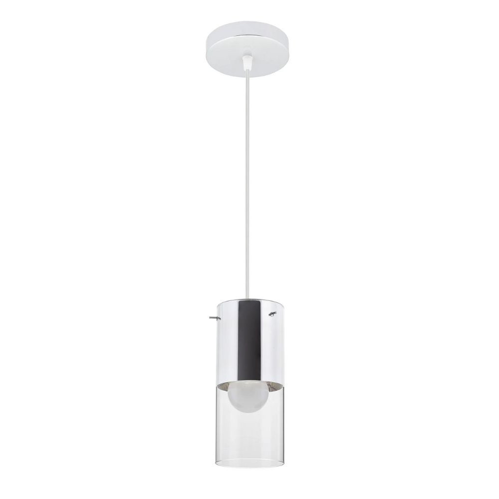 Pendente First 1 Lampada E27 Cromado Llum Bronzearte