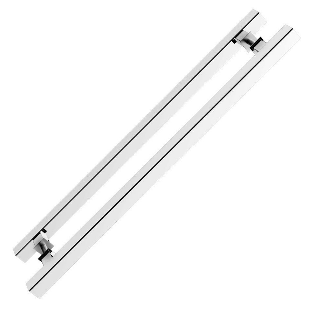 Puxador Quadrado Inox Escovado 60Cm Stam