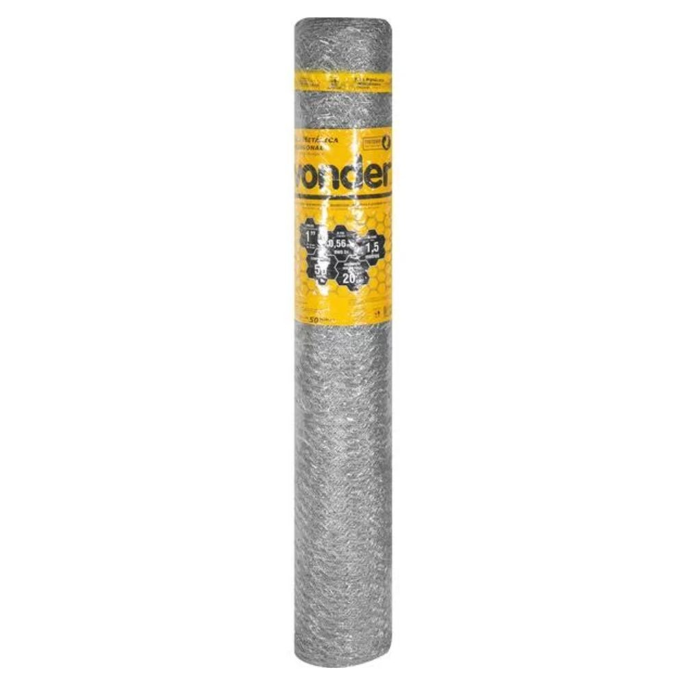 Tela Metálica Pinteiro 1.5Mt 24Awg Vonder