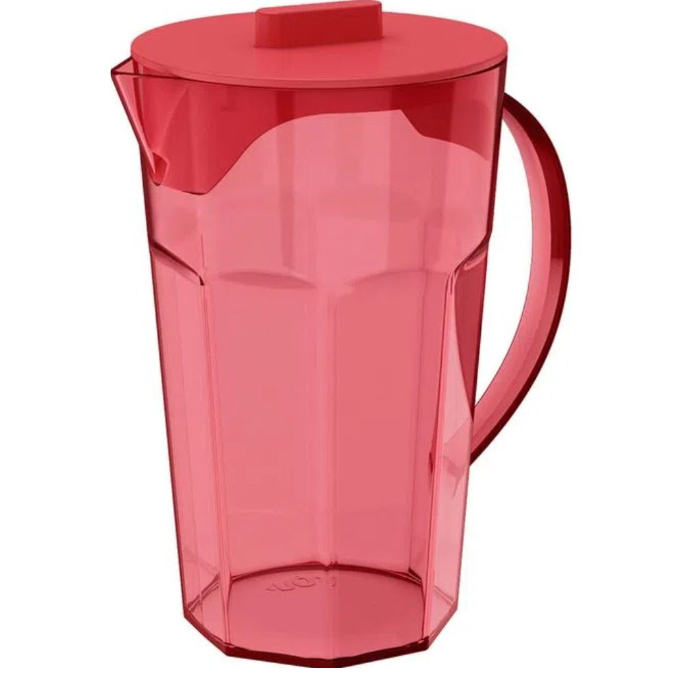 Jarra Drink 1,8 Litros Vermelho Ou