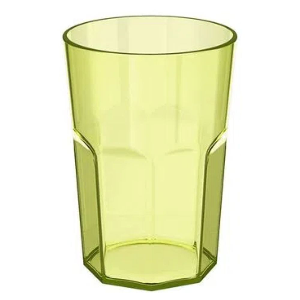 Copo Plástico Drink 400 Ml Amarelo Ou