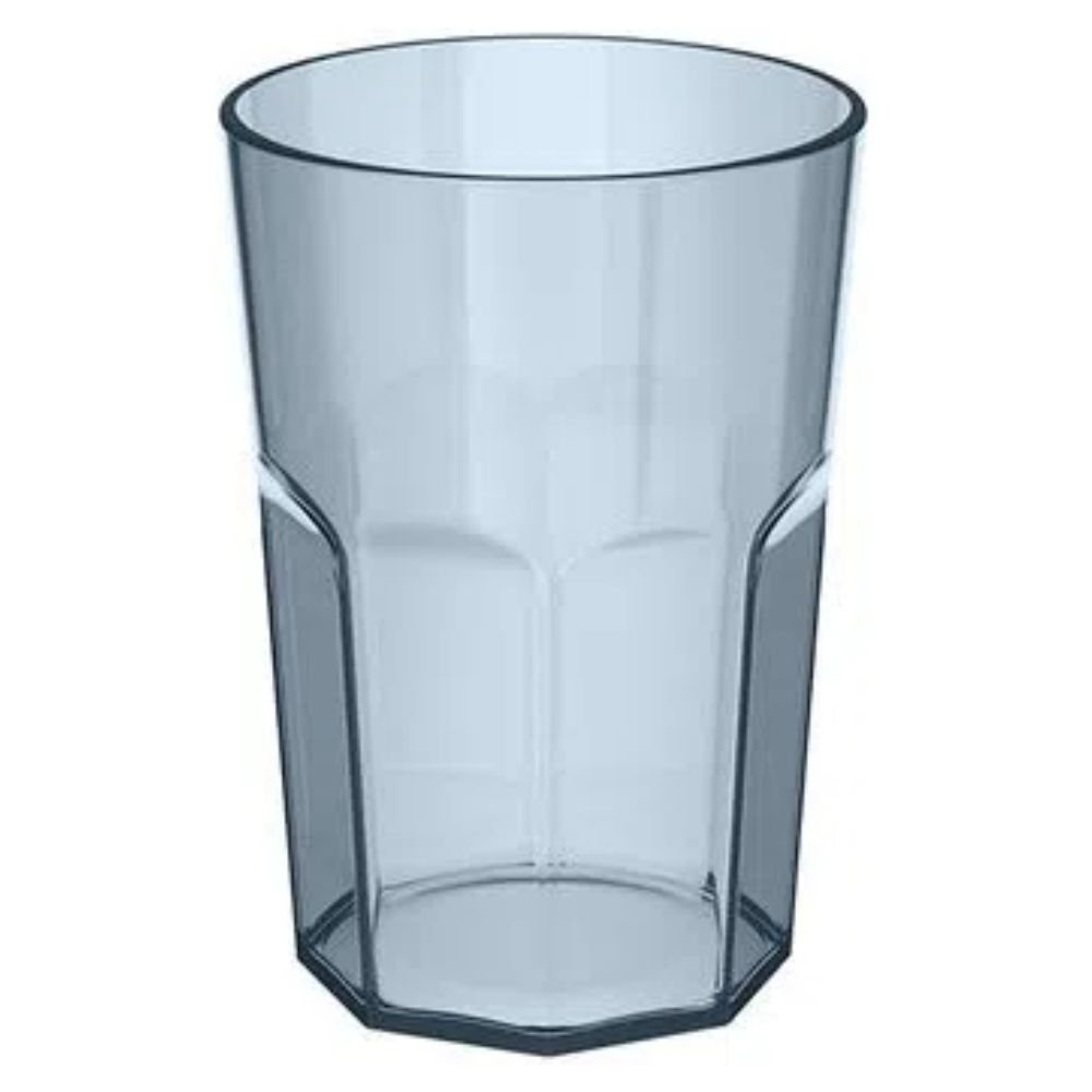Copo Plástico Drink 400 Ml Azul Ou