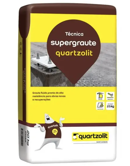 Argamassa Quartz Supergraute 25Kg Pa