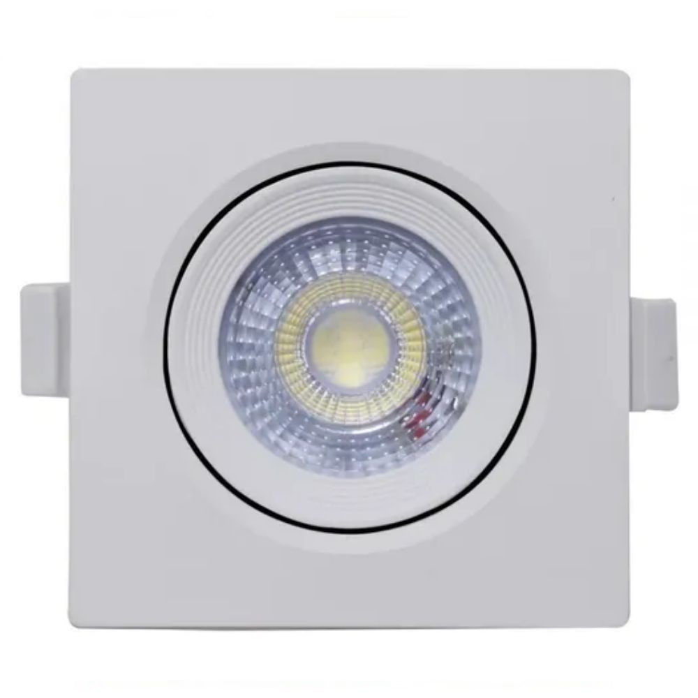 Spot De Embutir Led Quadrado 3W 6500K Ne-Cob-3W Neotron