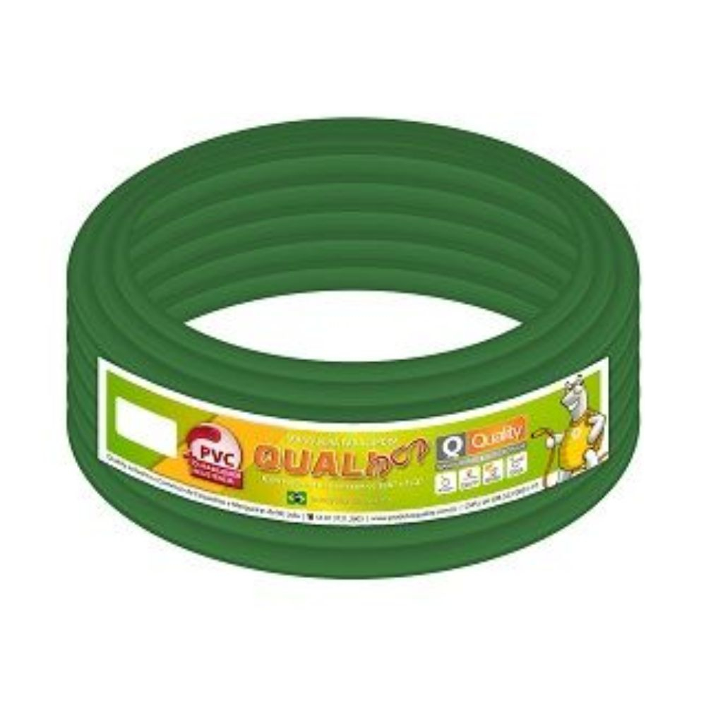 Mangueira De Pvc Qualipop Para Jardim Com 10 Metros Verde Quality
