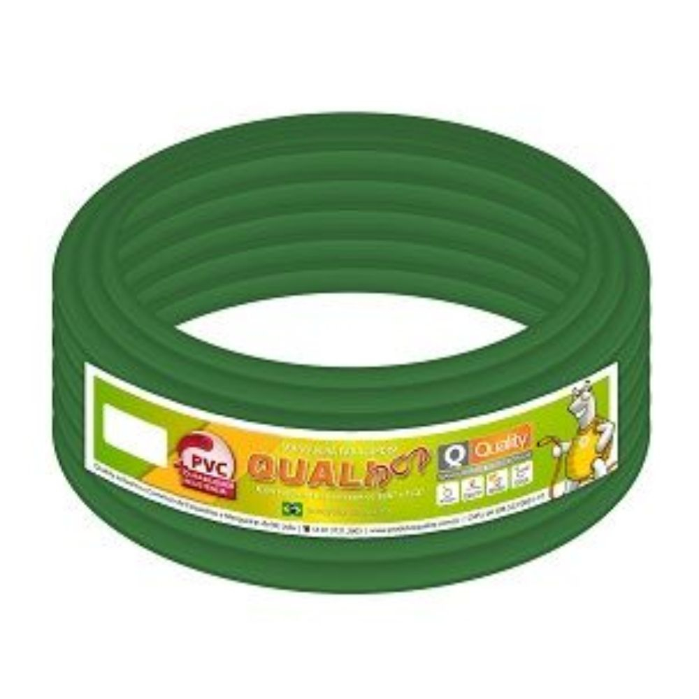 Mangueira De Pvc Qualipop Para Jardim Com 20 Metros Verde Quality