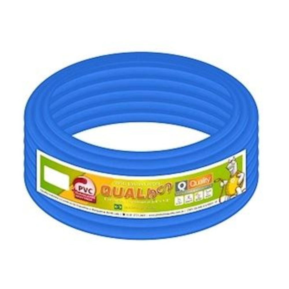 Mangueira De Pvc Qualitrance Para Jardim Com 20 Metros Azul Quality
