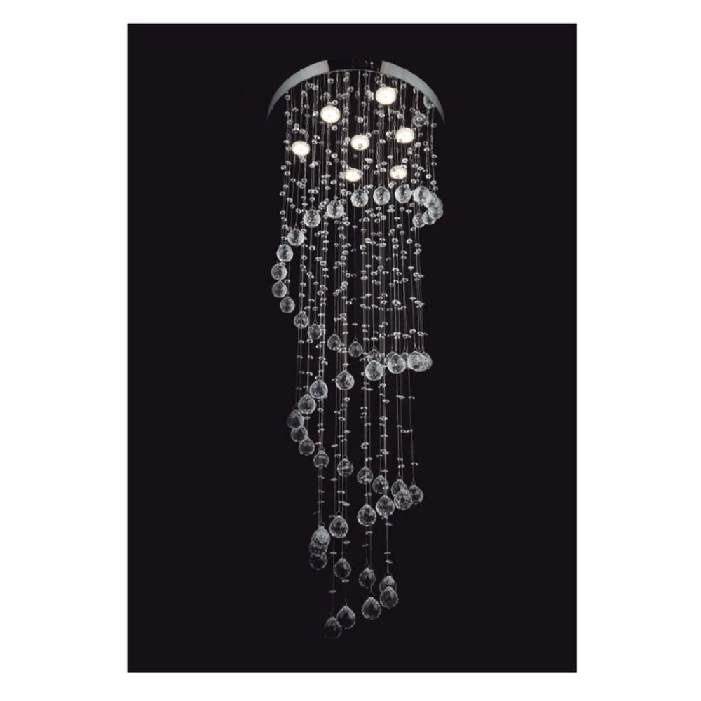 Lustre Cristal De Teto 500X1300Mm Ld100 63 Neotron